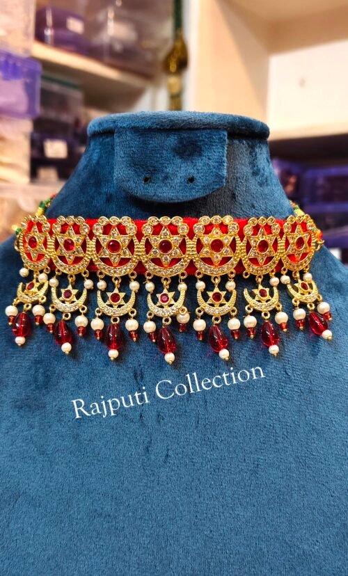 Rajwadi Neckset with Earrings