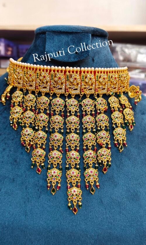 Rajwadi Neckset with Earrings