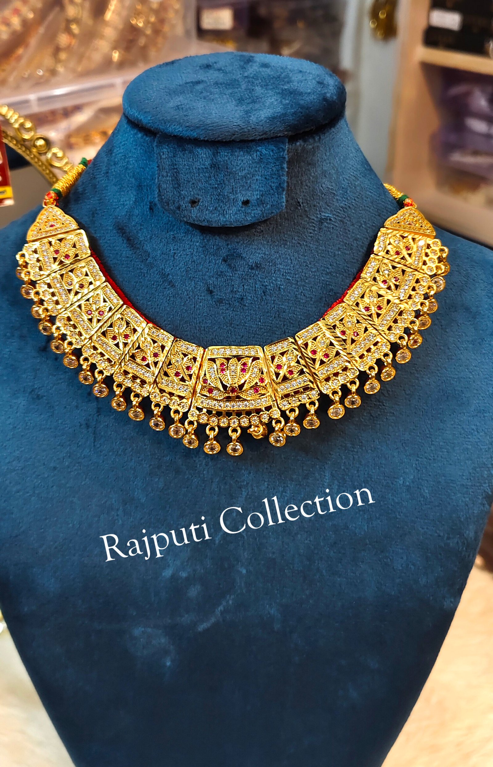 Rajputi Jadau Micropolish Necklace