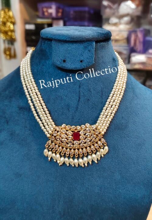 Rajwadi Neckset with Earrings