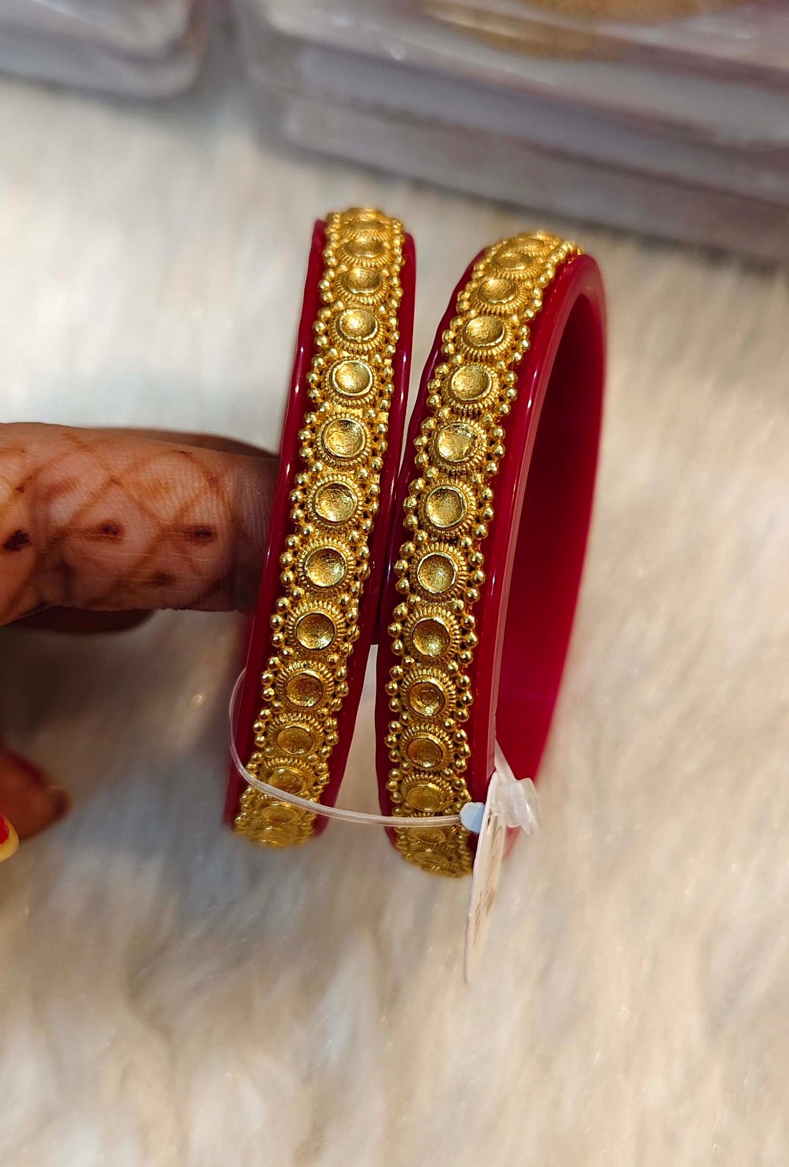 Ranjwadi Copper Kangan/Bangles - Image 2