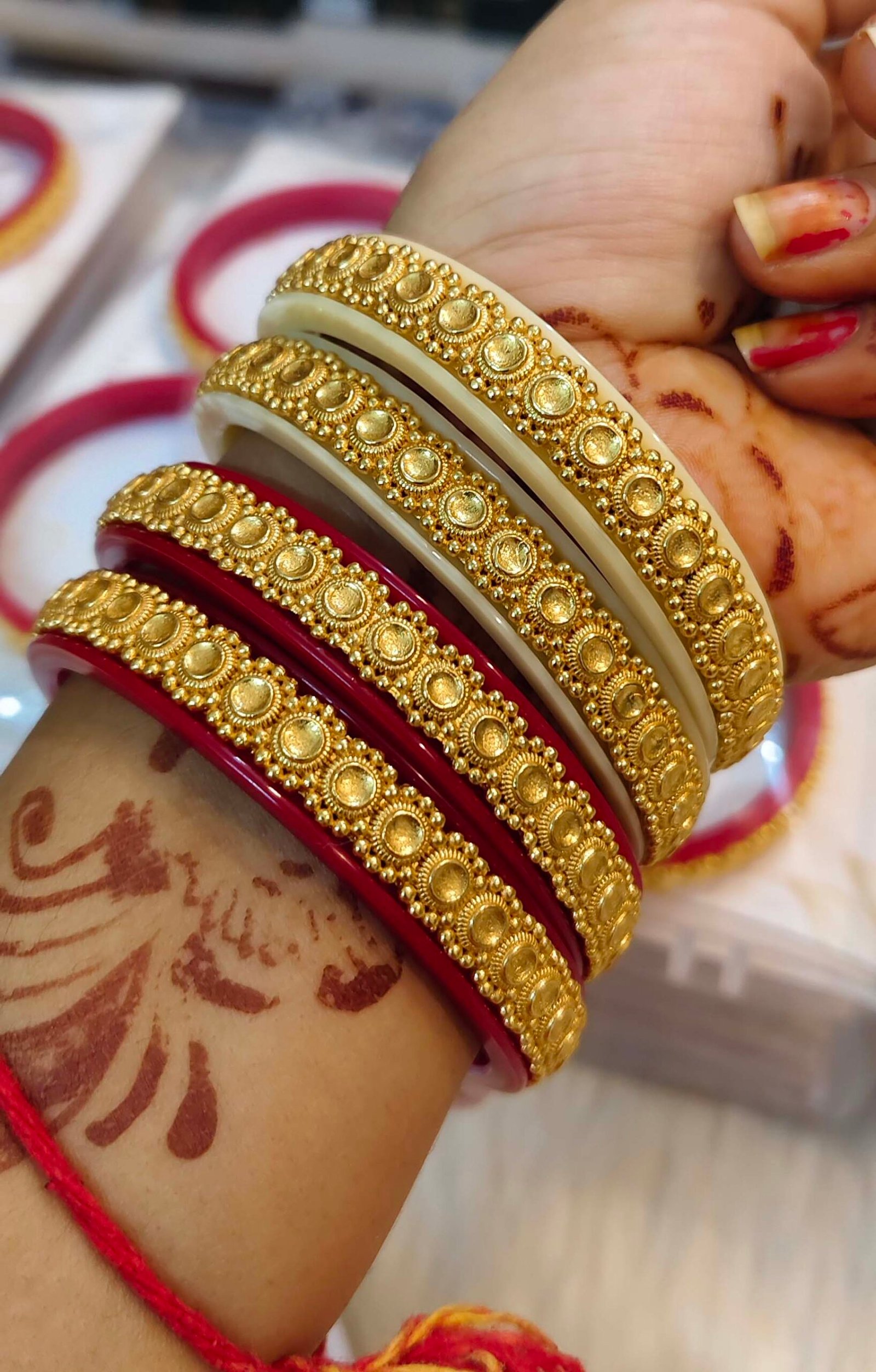 Ranjwadi Copper Kangan/Bangles - Image 5