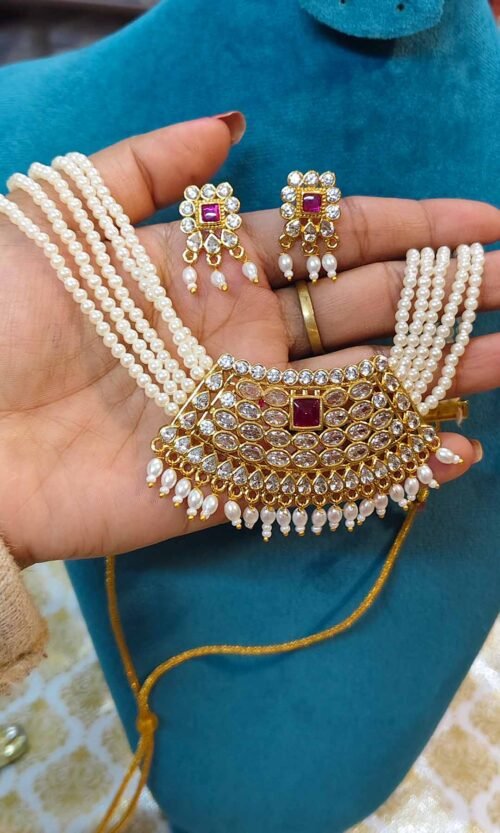 traditional rajwadi Neckset
