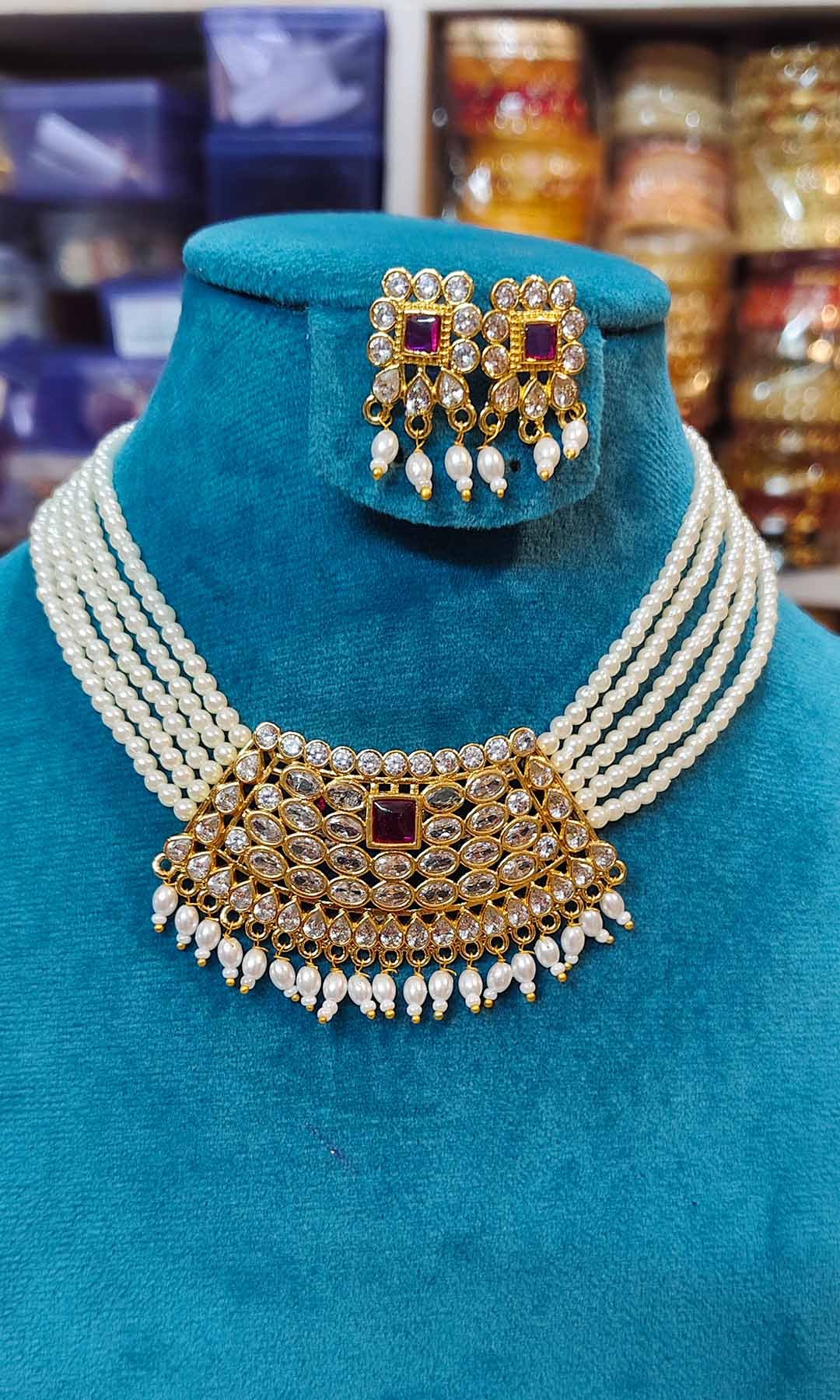 traditional rajwadi Neckset - Image 2