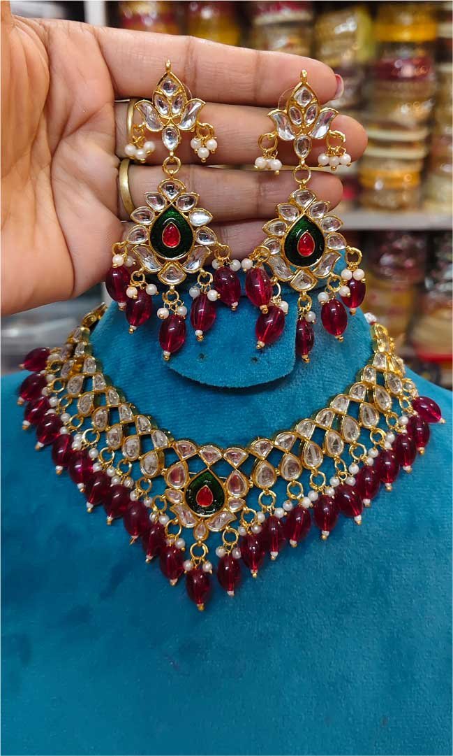 Artificial Kundan Neckset - Image 2