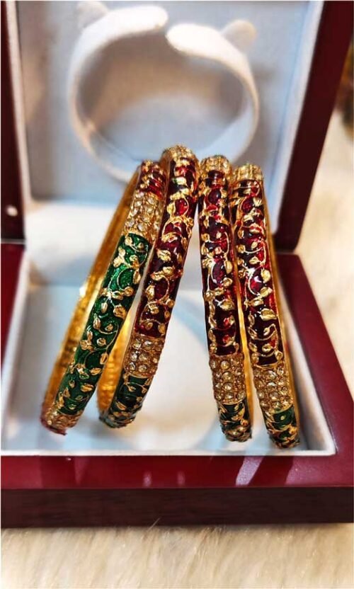 Beautiful Meenakari Bangles