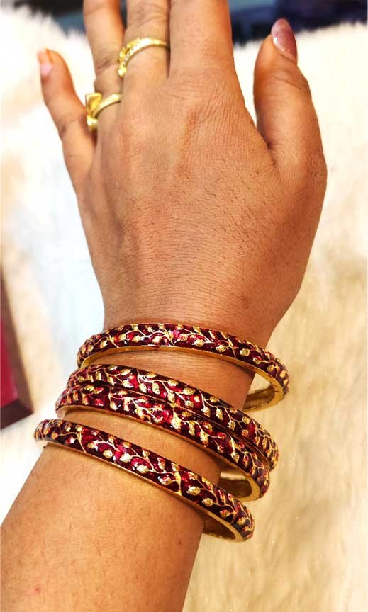 Beautiful Meenakari Bangles - Image 2