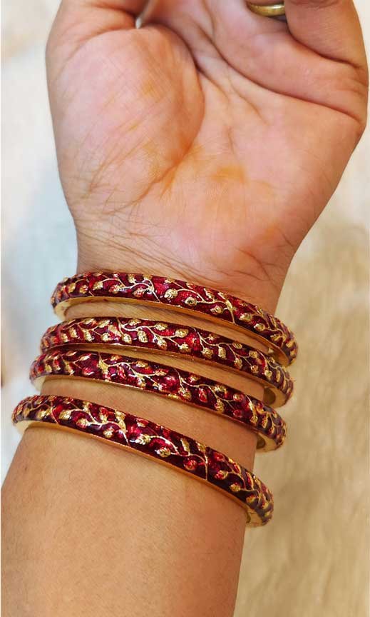 Beautiful Meenakari Bangles - Image 3