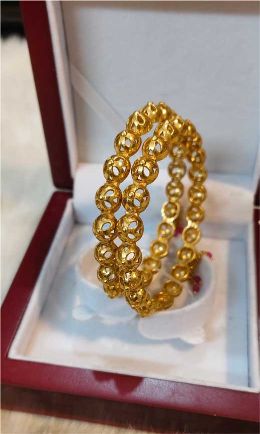 Rajwadi Microplish Bangles
