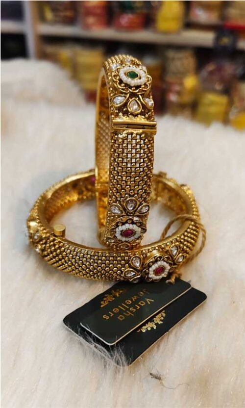 Rajwadi Microplish Bangles