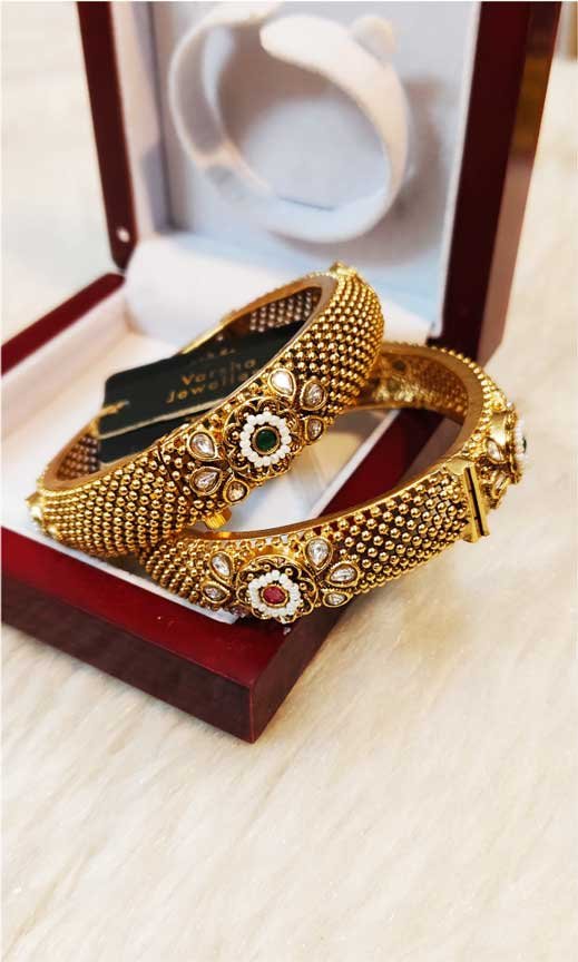Rajwadi Microplish Bangles - Image 4