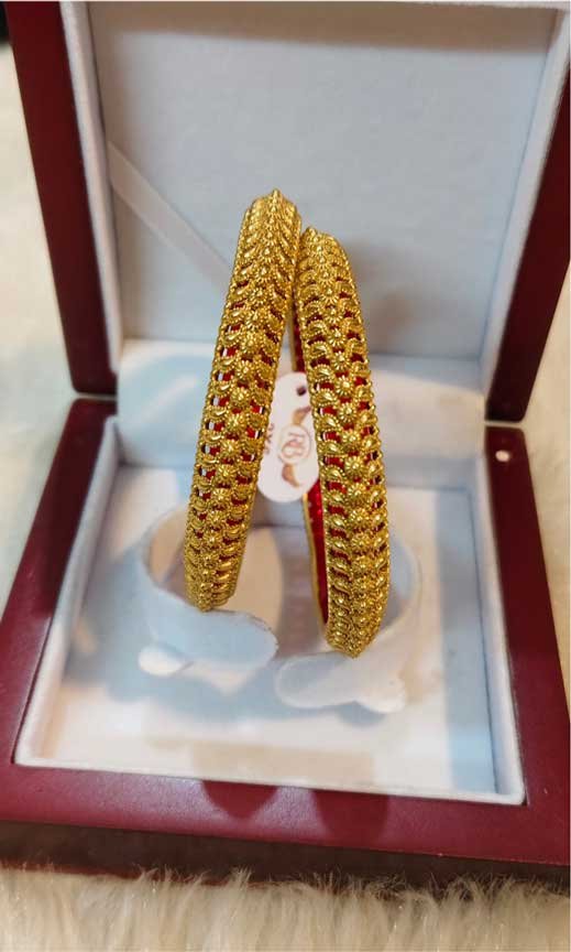 Rajwadi Microplish Bangles