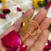 Adjustable Gold Look Ring