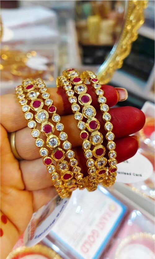 Rani Gold Bangles Set