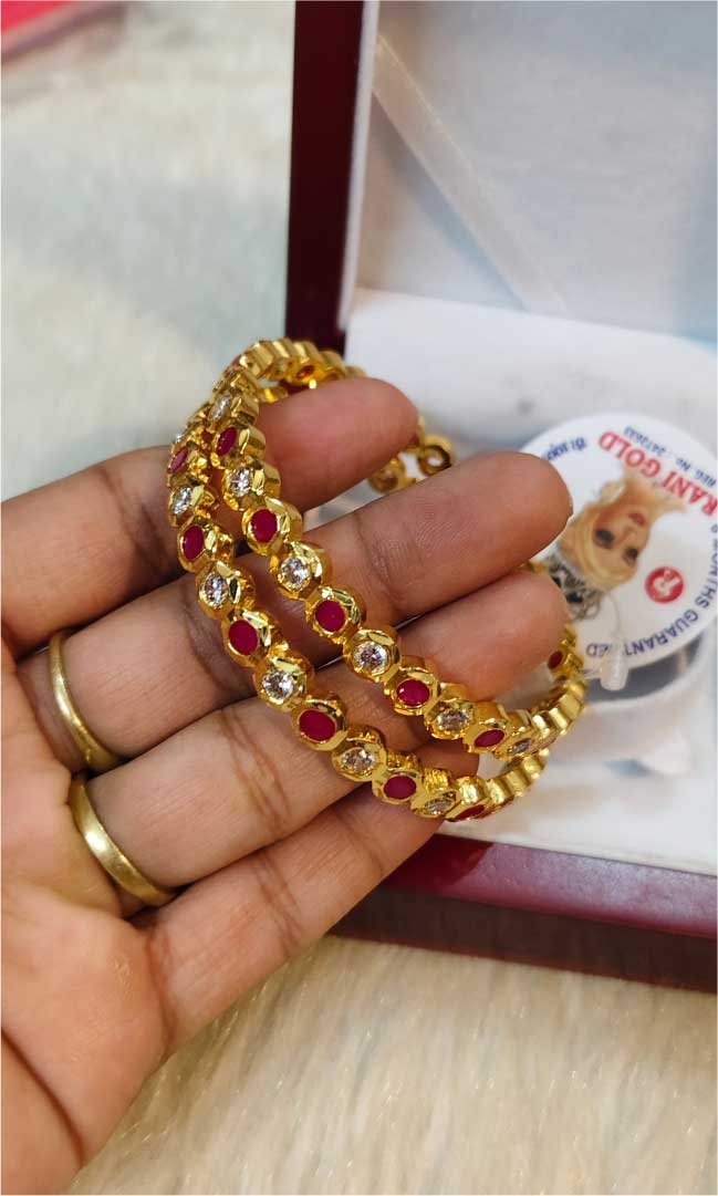 Rani Gold Bangles - Image 12