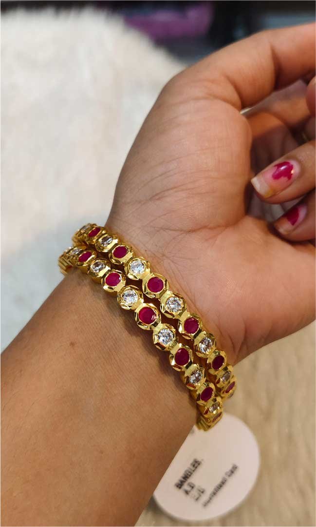 Rani Gold Bangles - Image 13