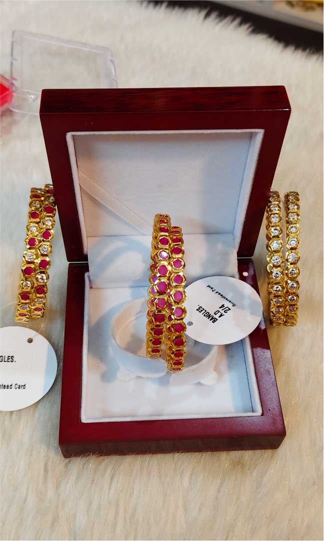 Rani Gold Bangles - Image 2