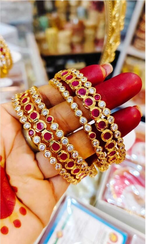 Rani Gold Bangles Set