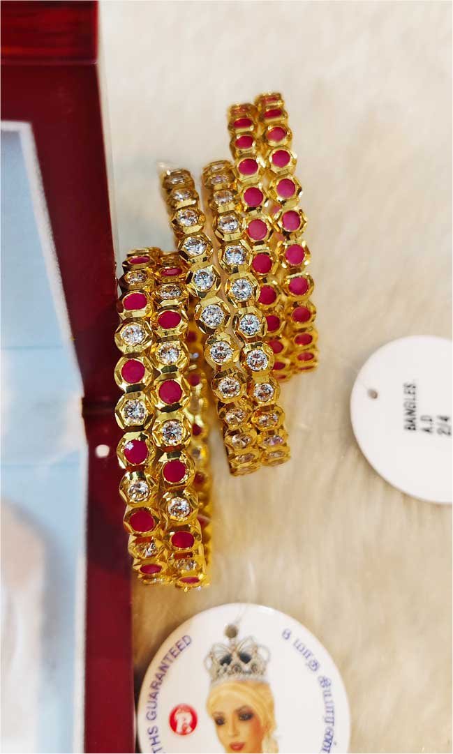 Rani Gold Bangles - Image 4