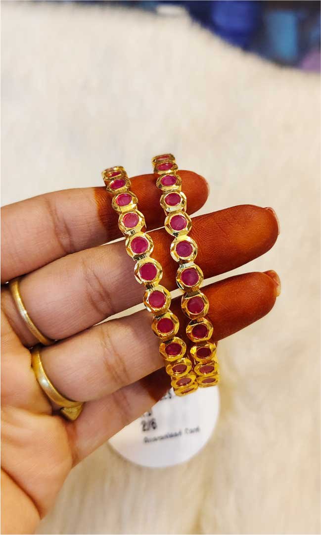 Rani Gold Bangles - Image 6