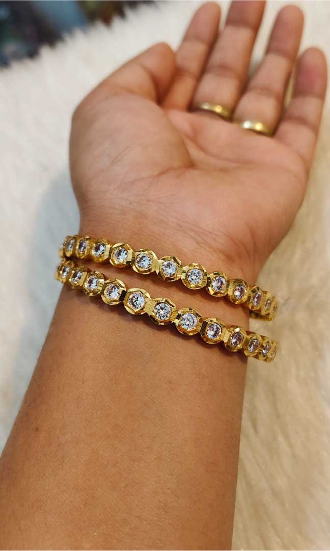 Rani Gold Bangles - Image 9