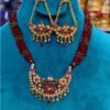 lightweight rajputi jadau pendal set
