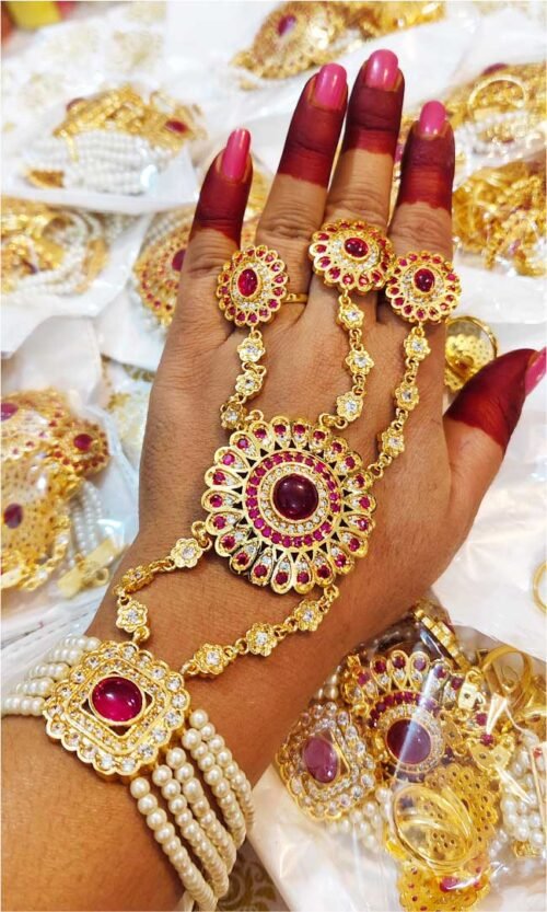 micropolish Rajwadi Jadau Hathphool