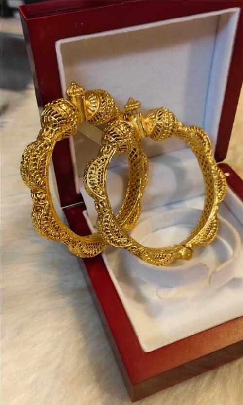 Rajwadi Goldlook Design Bangles