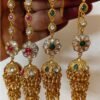 Rajwadi Jhumri Earings with Chain