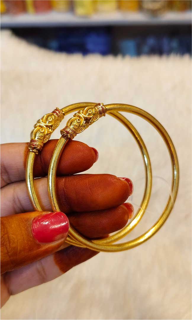 Traditional Goldlook Bangles