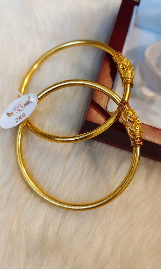 Traditional Goldlook Bangles - Image 3