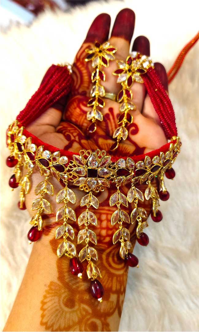 Traditional Rajwadi Rani Haar - Image 3